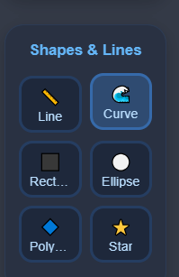Free Online Paint Shapes and design tool